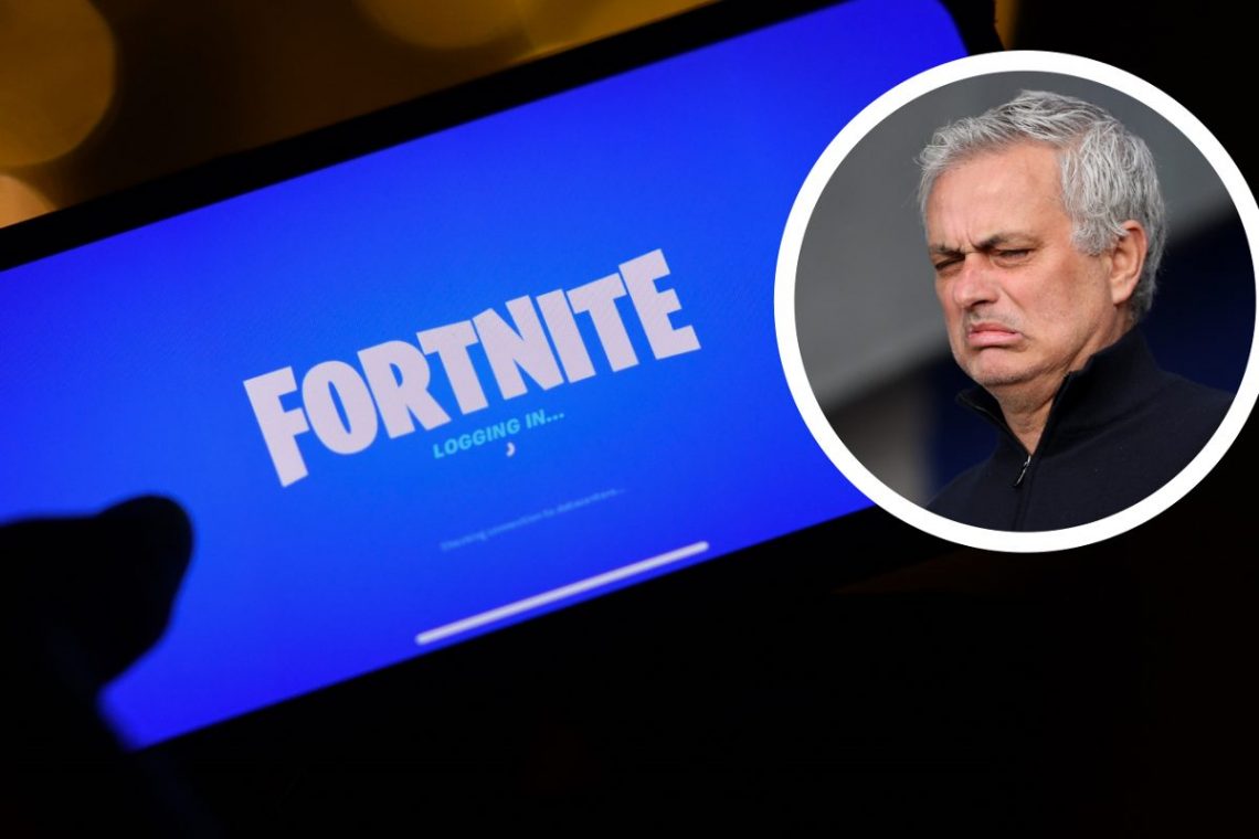 jose mourinho fortnite