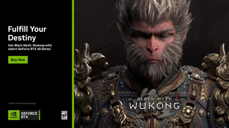 Black Myth Wukong GeForce RTX 40 Serisi ile Hediye Edilecek