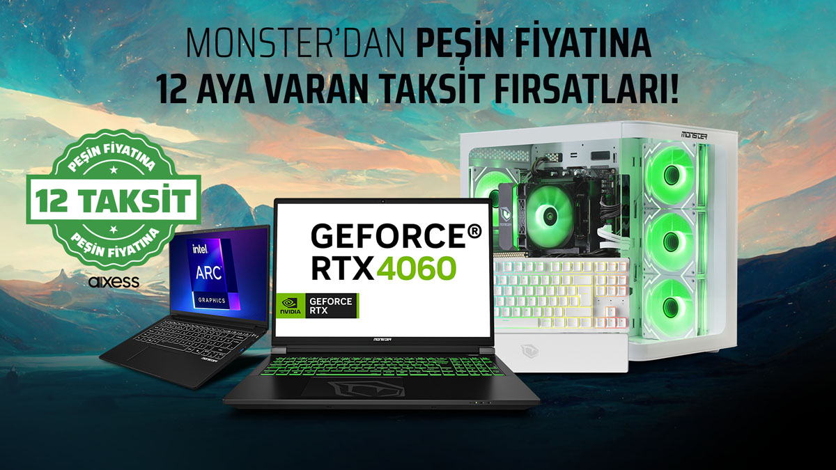 Monster Notebook Mart Ayı Kampanyası Başlattı!